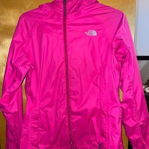 Pink NorthFace Raincoat